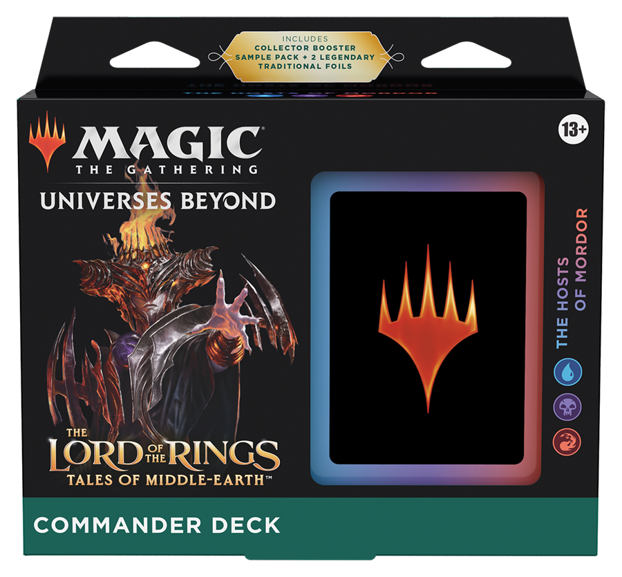 lord of the rings commander deck lists